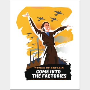 Come into the Factories Posters and Art